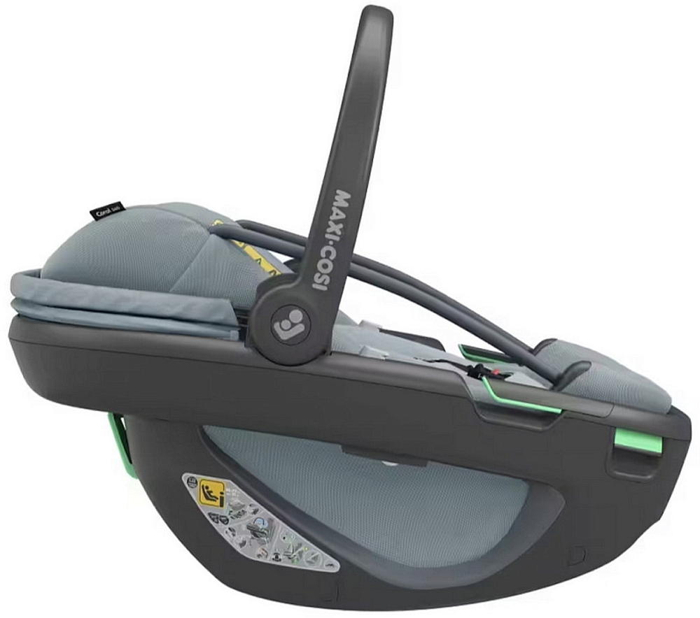 Коляска детская Maxi-Cosi Oxford Plus 3 в 1 с автокреслом Coral 360 Essential Grey 1978390110 PlusTwillic Black/Черный