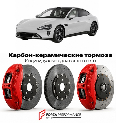 Карбон-керамическая тормозная система для Xiaomi SU7 I 2024-2026 Сяоми
