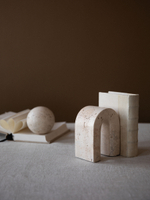 Подставка для книг Tell me more Travertine Bookend