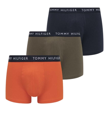 Мужские спортивные боксеры Tommy Hilfiger Trunk 3P - разноцветный
