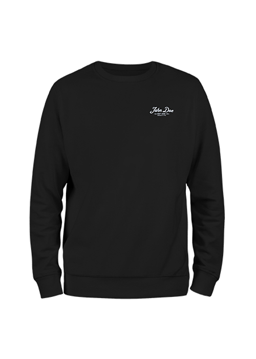 Свитер Sweater Lettering Black John Doe