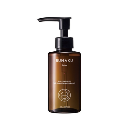 Масляная эмульсия для снятия макияжа на основе органических ингредиентов RUHAKU Gettou Reset Cleansing Oil