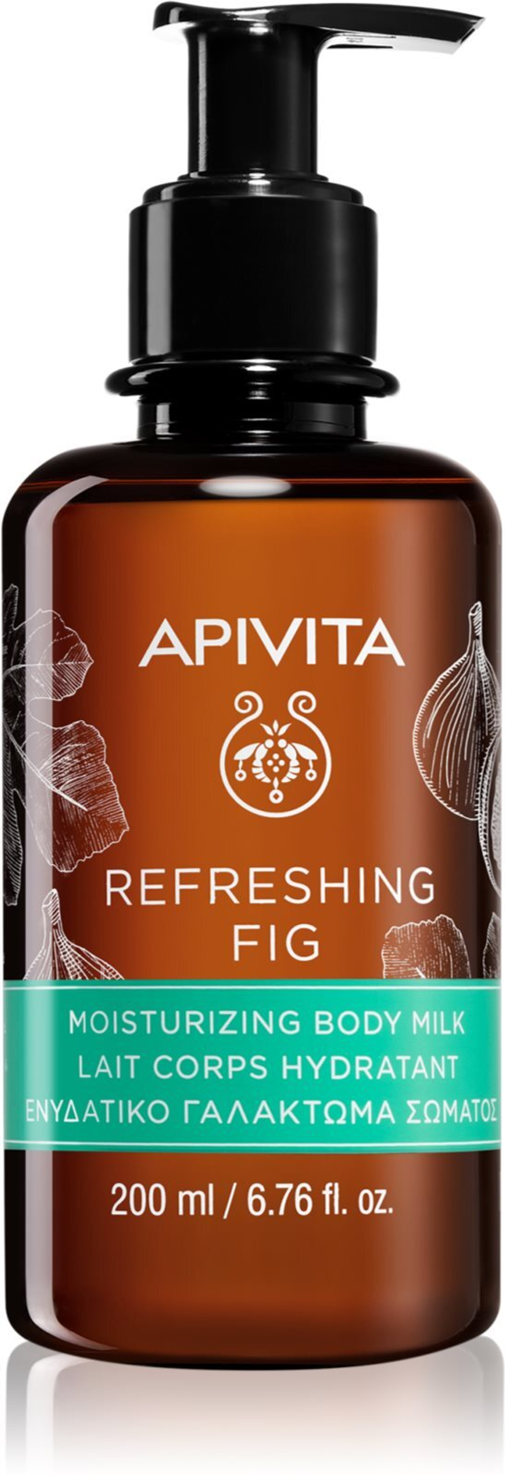 Apivita Refreshing Fig - увлажняющее молочко для тела /   200  ml  / GTIN 5201279073244
