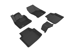 Коврики салона Sotra 3D Lux для Skoda Superb 2015- черные. Артикул ST 74-00633