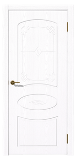Межкомнатные двери Сантана ПГ, Беленый дуб
