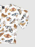 Лонгслив оверсайз Mjölk Бабочки, уценка