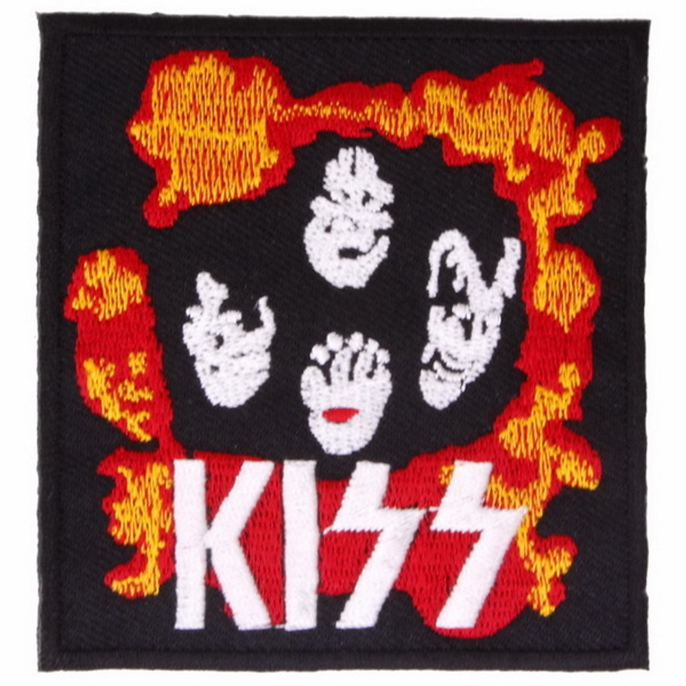 Нашивка Kiss (лица)