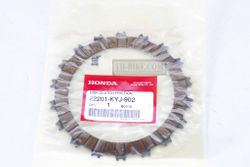 22201-KYJ-902. DISK, CLUTCH FRICTION. Honda CBR250, CRF250L-M.