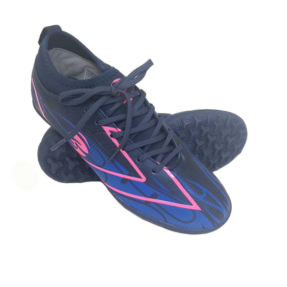 Бутсы многошиповые Backheel Dark blue-pink