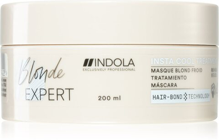 Indola Blond Expert Insta Cool - питательная маска для волос для холодных оттенков блонда /   200  ml  / GTIN 4045787827422