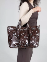 сумка большая через плечо шоппер