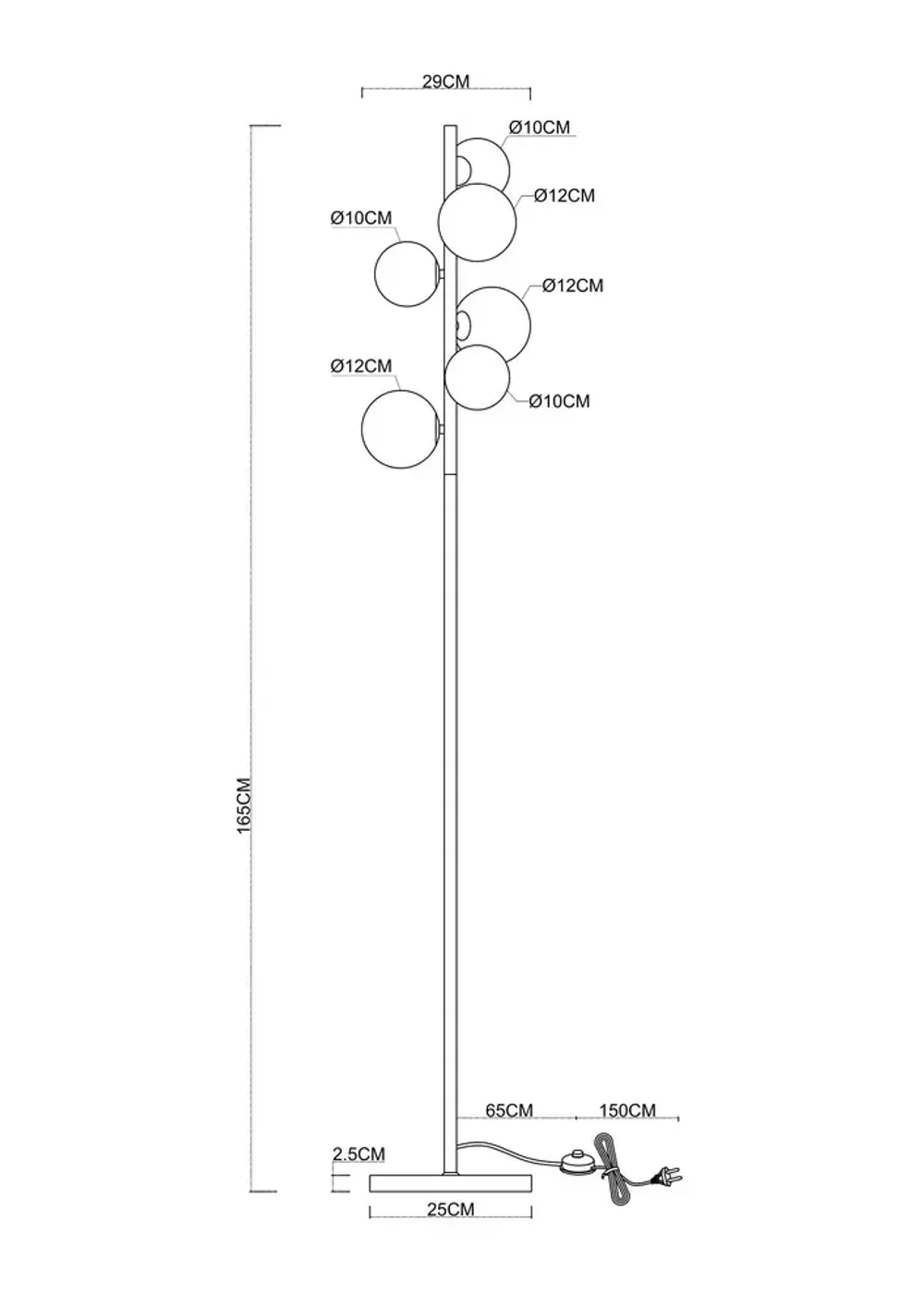 Торшер Arte Lamp