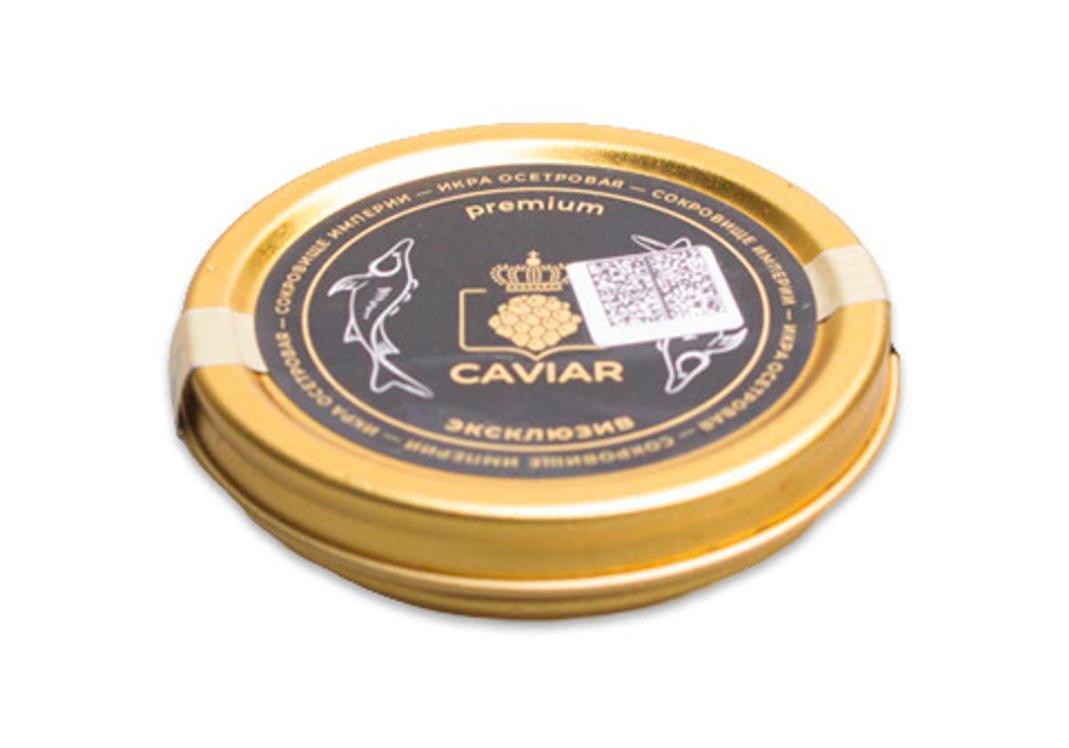 Икра черная Русского осетра "CAVIAR", 30г ж/б