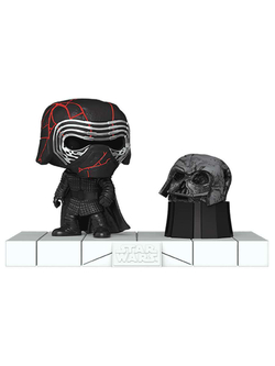 Фигурка Funko POP! Deluxe Bobble Star Wars Darkside Kylo Ren with Darth Vader's Helmet (739) 80772