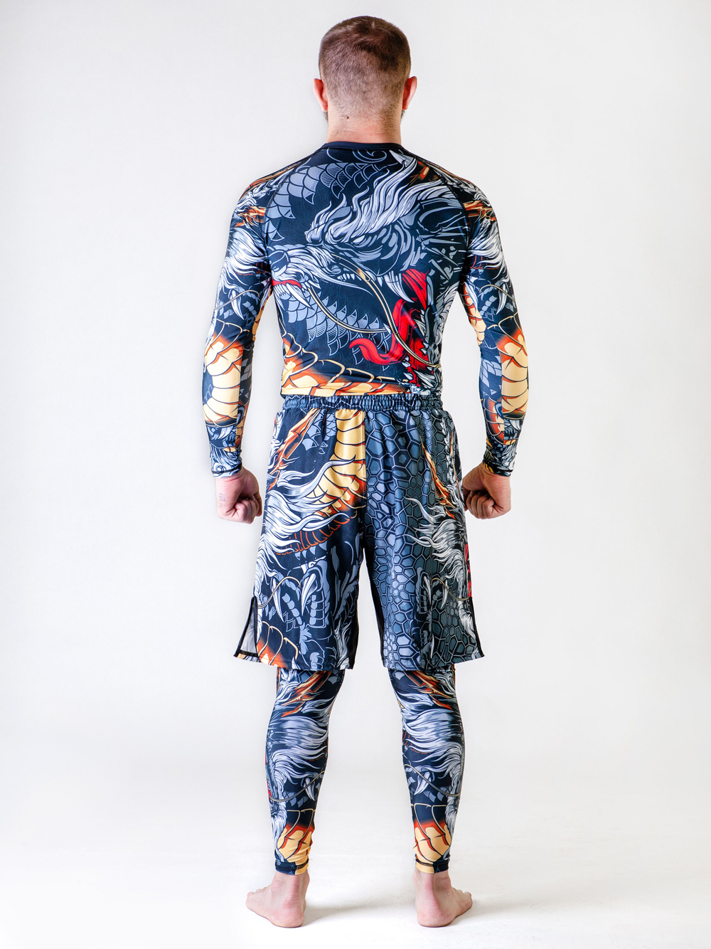 Рашгард для MMA Rusco Sport Dragon, взрослый