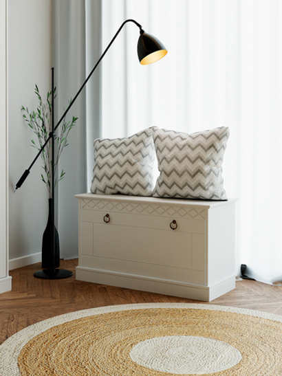 Скамья в прихожую Индра, сундук из МДФ