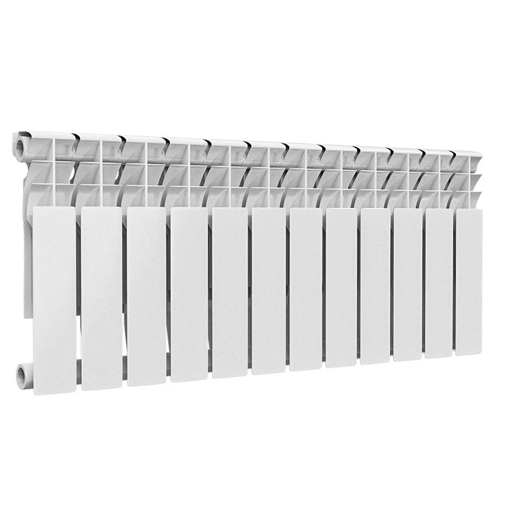 Радиатор биметаллический Ogint Ultra Plus 350 12 секций белый RAL 9016