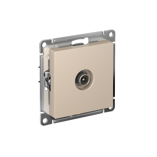 Розетка телевизионная оконечная TV AtlasDesign 1дБ механизм песочн. SE ATN001291