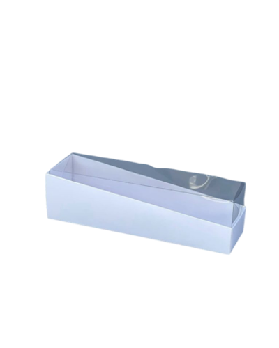 Коробка для макаронс с пласт. крышкой 20× 5,5× 5,5 см