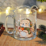 Кружка "Чайная" Новогодние зверюшки 320мл