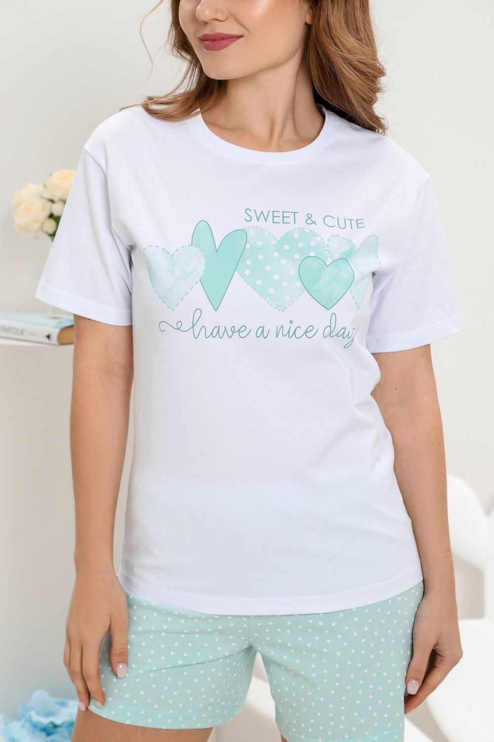 Пижама Флёр-3 Виотекс МЯТНЫЙ