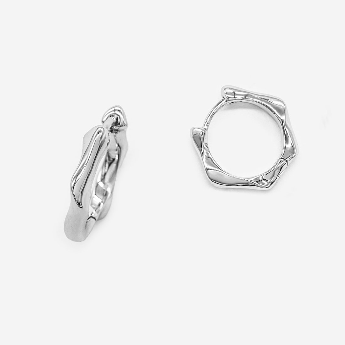 Швензы "Grazia", 17,5*19,5мм, родирование