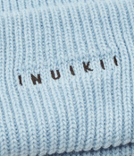 Хлопчатобумажная шапка RIBBED INUIKII - голубой(42020-020)