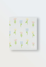 Плед вязаный (цветочные мечты)