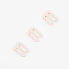 Крючок для бретели бежево-серебристый 10 мм