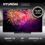 Телевизор Hyundai 55" H-LED55OBU7700 Android TV Frameless черный