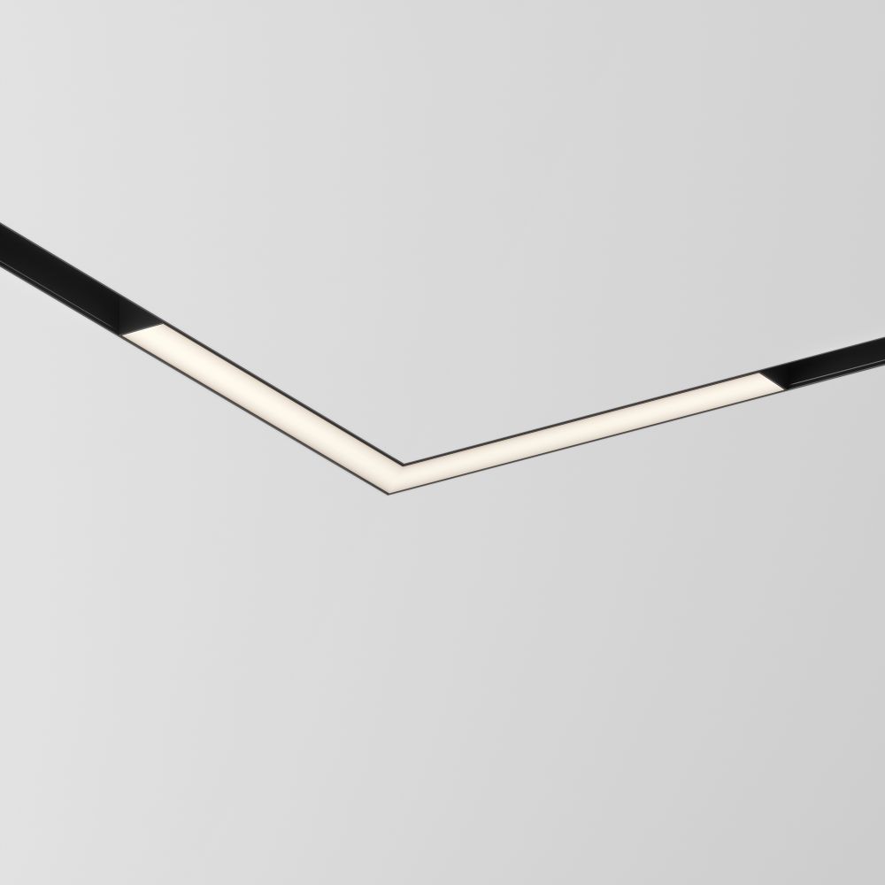 Трековый магнитный светодиодный светильник Maytoni   Gravity TR078-2-24W3K-B