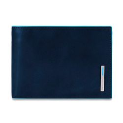 Кошелек Piquadro Blue Square синий телячья кожа (PU1240B2/BLU2)