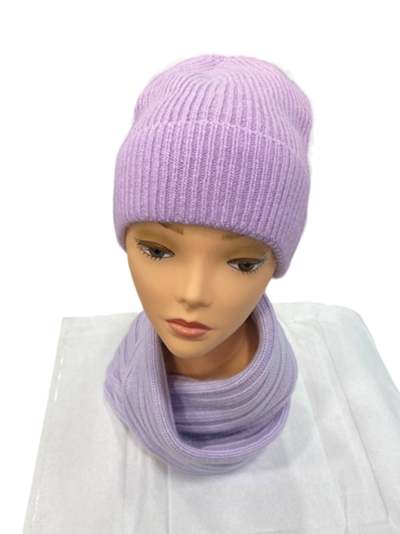 Шапка ШП405-05 сиреневая