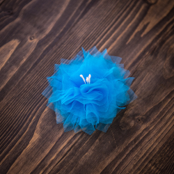 цветок в прическу