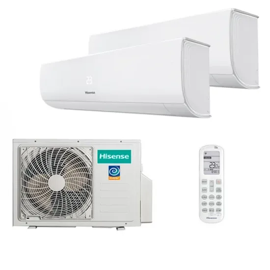Мультисплит система на 2 комнаты Hisense AMS-12UW4RXRKB00 x2 / AMW3-24U4RJC