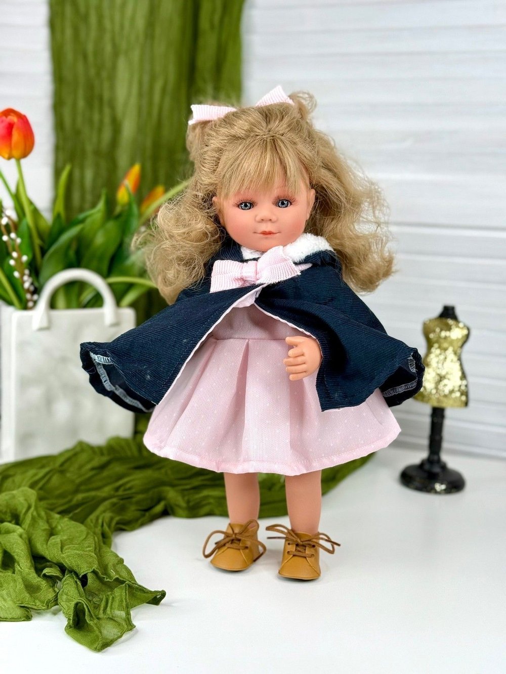 Кукла D Nenes виниловая 34см Marieta (022219)