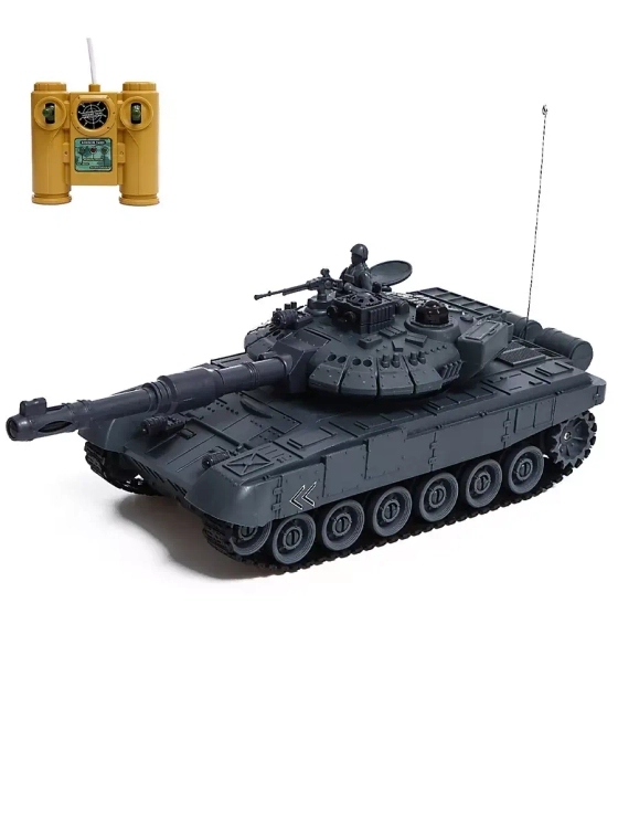 Танк на радиоуправлении свет, звук