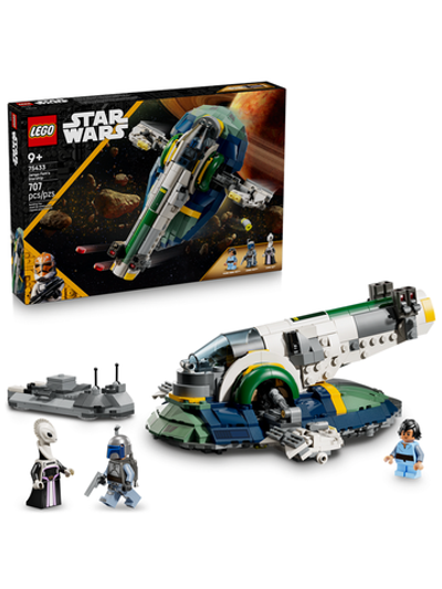 Конструктор LEGO Star Wars 75433 Корабль Джанго Фетта, звездолёт Jango Fett, оригинал LEGO 75433_УЦЕНКА