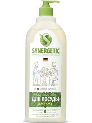 Средство для мытья посуды Synergetic с ароматом Алоэ 1 л