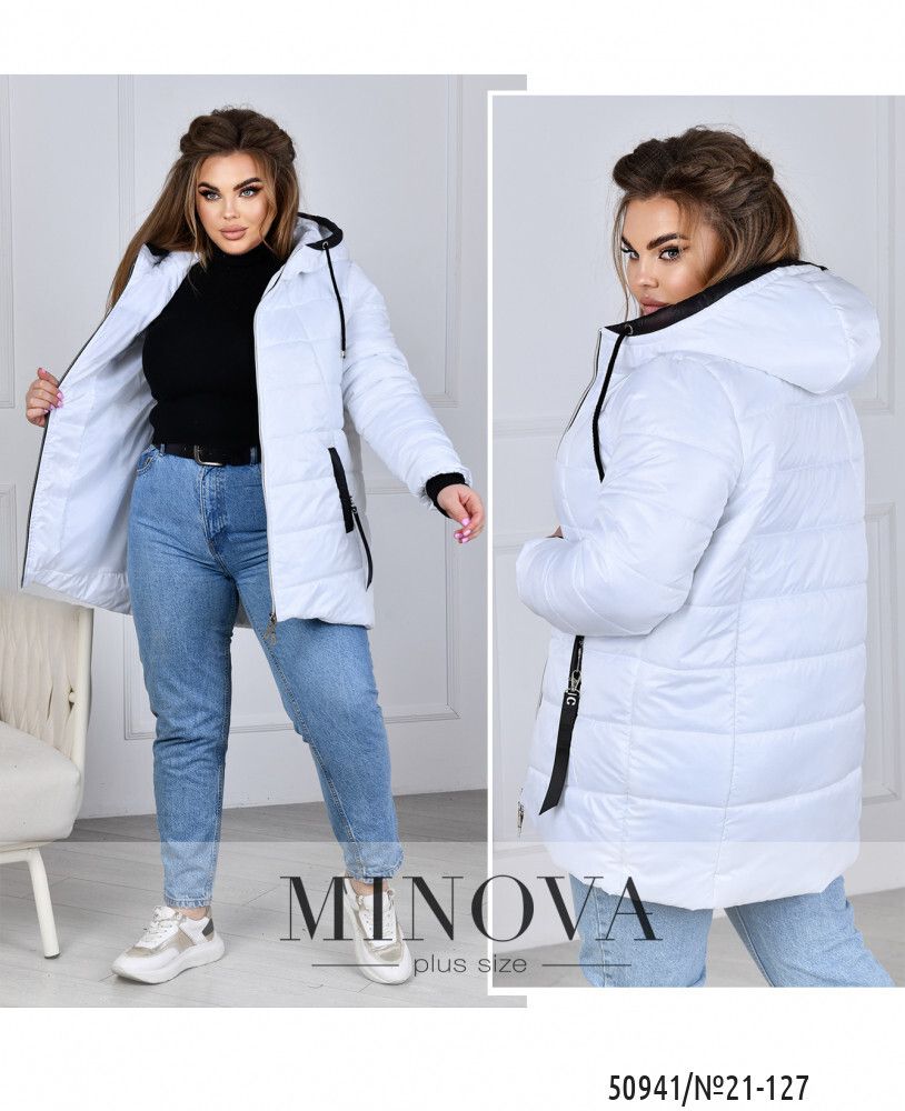 Куртка 21-127-белый Minova Куртка 21-127-белый Minova
