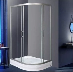 Душевой уголок WeltWasser WW500 С 120/90/189 XL стекло прозрачное/профиль хром матовый