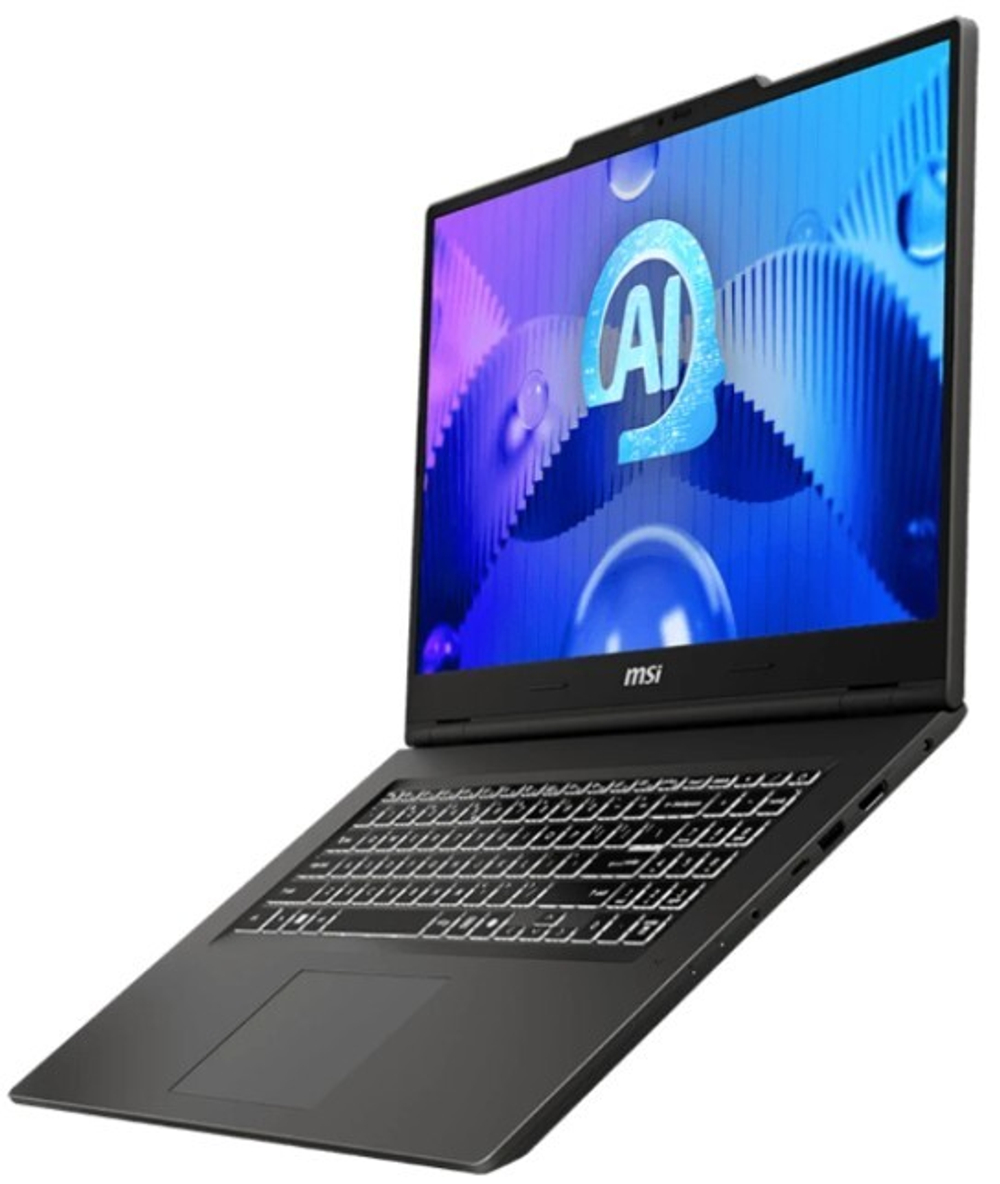 Ноутбук  MSI Venture 17 AI A1MG-004XRU 17.3 ", Core Ultra 5, 16 Гб RAM, 512 Гб SSD, Arc graphics, Серый