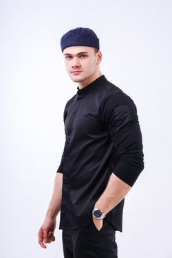 Докер black кепка без козырька