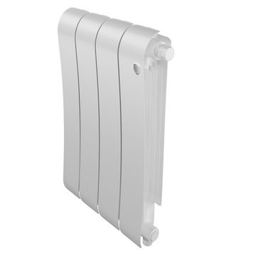 Радиатор Royal Thermo Infinity 500 Bianco Traffico VR80 - 4 секции нижнее подключение