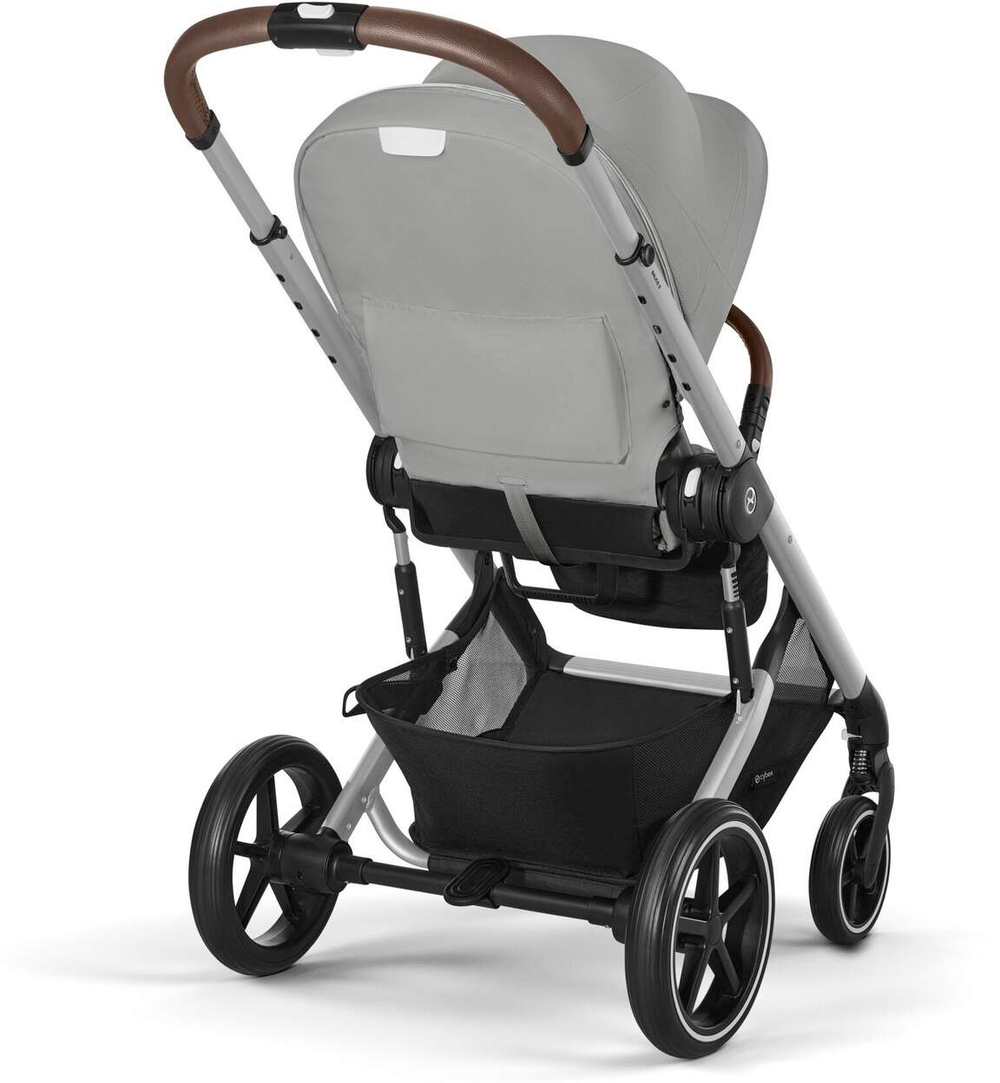 Cybex Детская коляска Balios S Lux BLK 2 в 1 цвет Stone Grey
