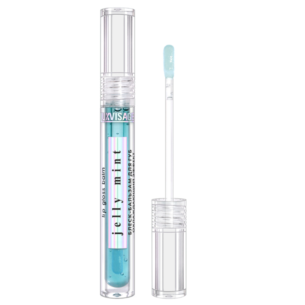 LUXVISAGE Блеск - бальзам для губ "JELLY MINT" (охлаждающий эффект)