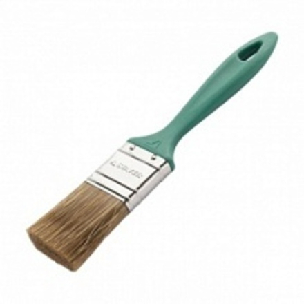 Кисть плоская STAYER  "LASUR-EURO" смешанная (натуральная и искусственная) щетина, пластиковая ручка