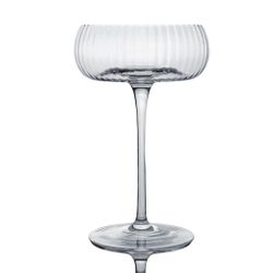 Рюмка коктейльная 270 мл Маргарита "  Optical" d 9 см h16,5 см оптические грани P.L. - BarWare [4]