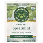 Traditional Medicinals, органическая мята, без кофеина, 16 чайных пакетиков, 24 г (0,85 унции)