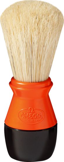 Помазок для бритья Omega оранжевый